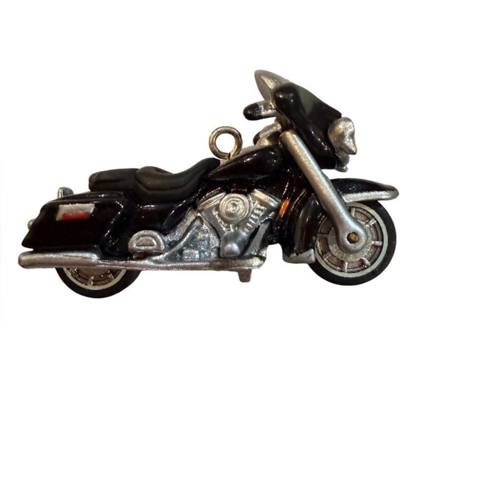 Hallmark Keepsake Harley-Davidson Electra-Glide Mini Ornament 1999 Die-Cast